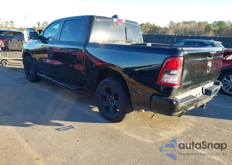 2022 Ram 1500 Big Horn 4X2 5'7 Box из США, поврежденный, VIN 1C6RREFMXNN432052